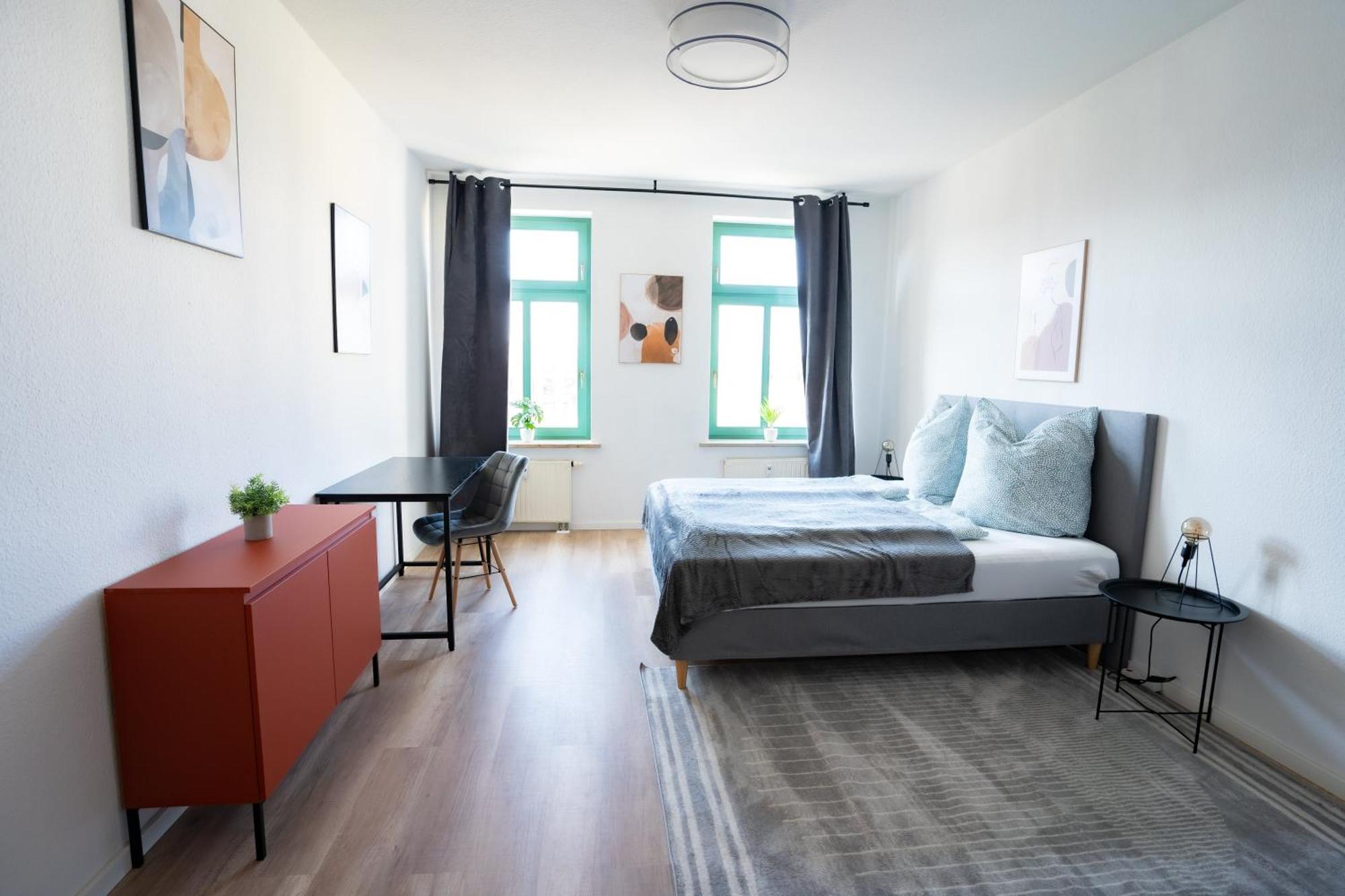 Familienwohnung Am Sonnenberg Кемниц Екстериор снимка